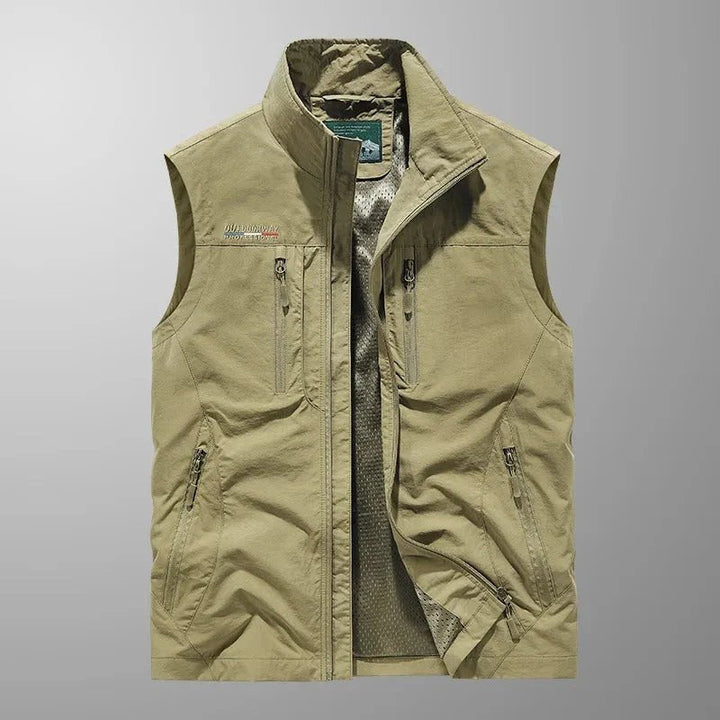 Olivier | Gilet Cargo Respirant Multi-Poches