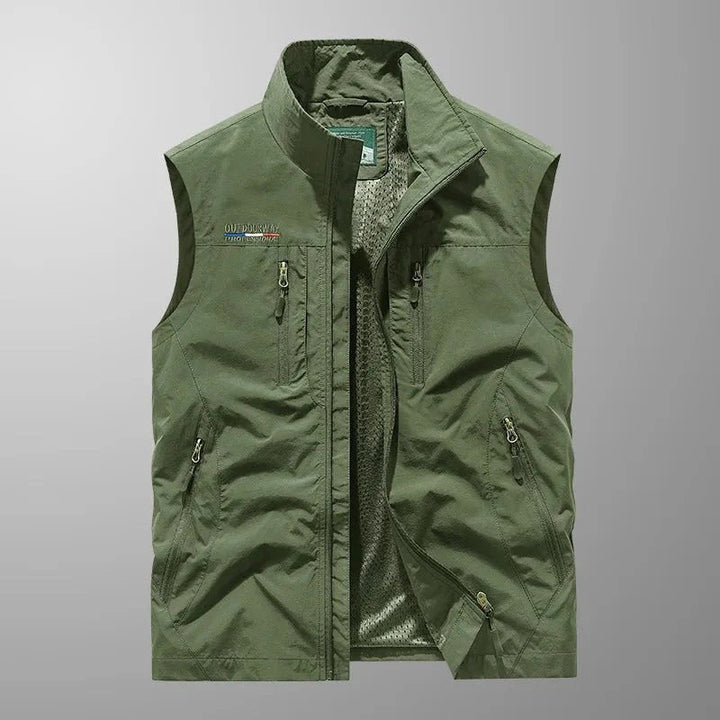 Olivier | Gilet Cargo Respirant Multi-Poches