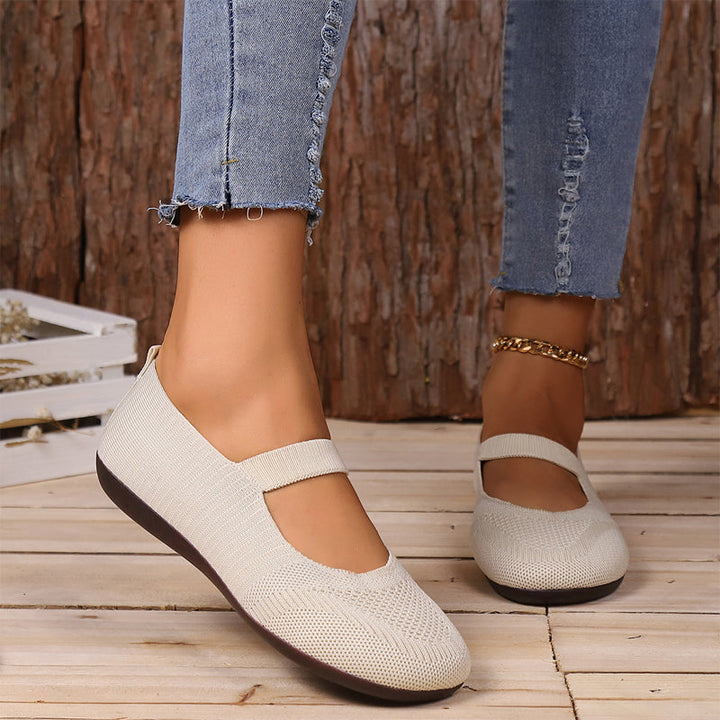 Valentine | Ballerine Tricot Respirante