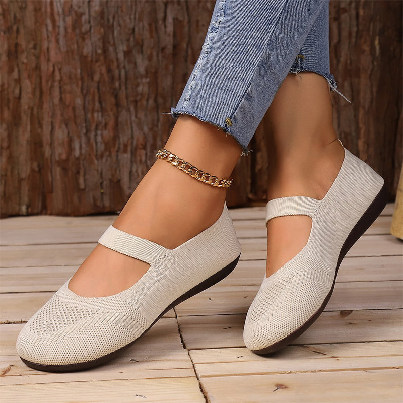Valentine | Ballerine Tricot Respirante