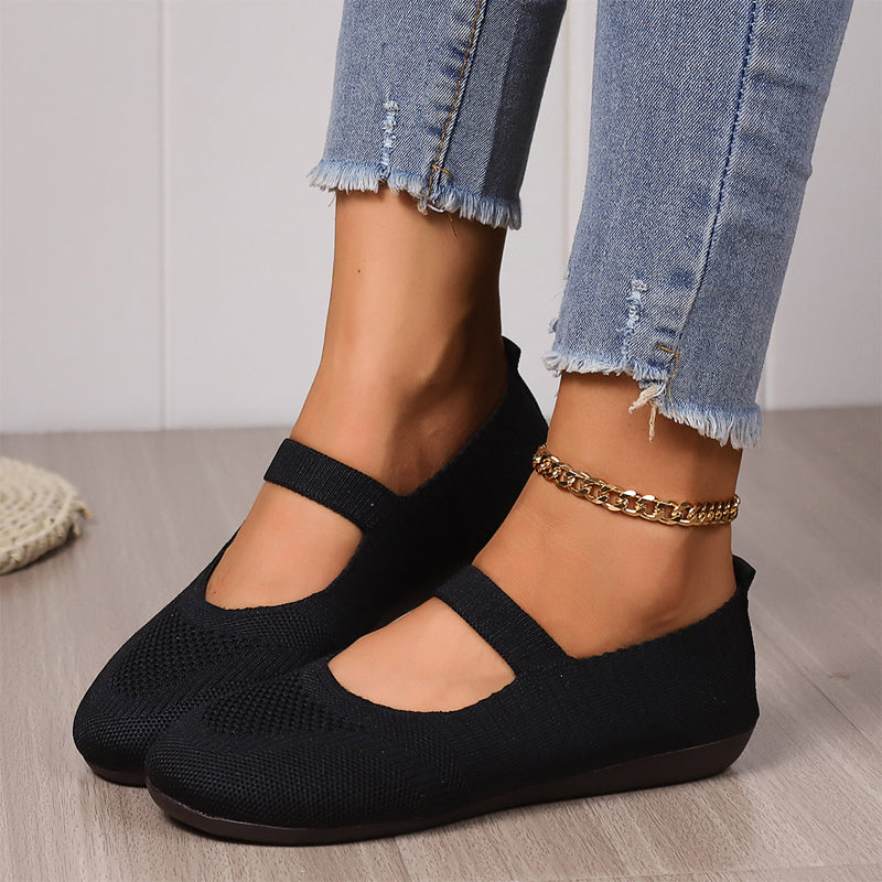 Valentine | Ballerine Tricot Respirante