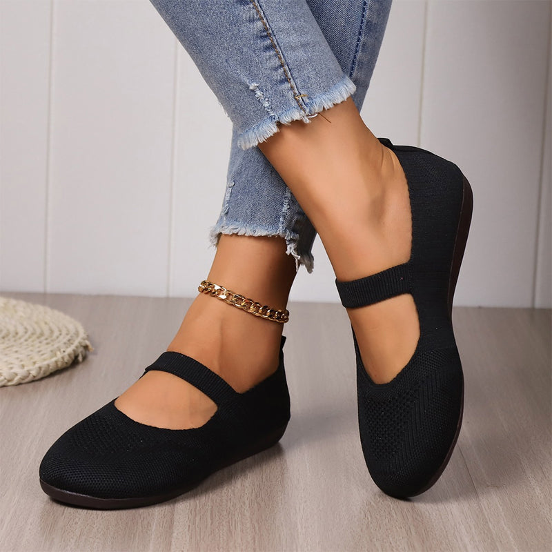 Valentine | Ballerine Tricot Respirante