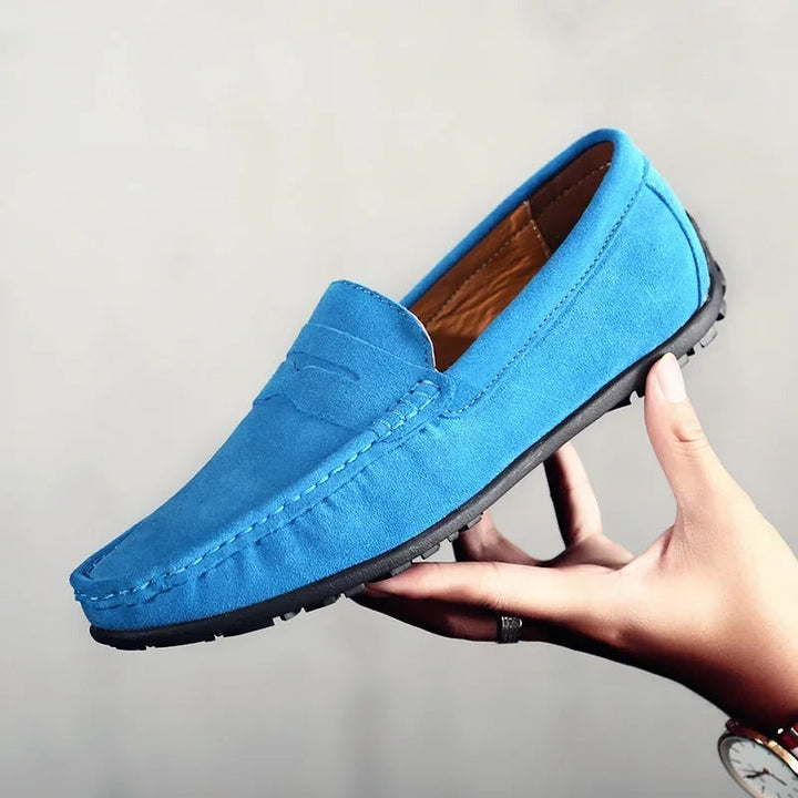 Gaston | Mocassin Daim Confort Chic