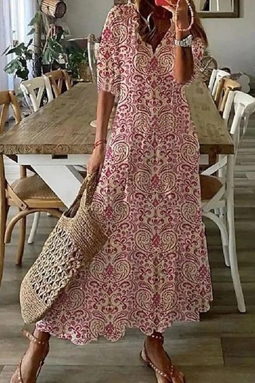 Luna | Robe Boho Fluide et Flatteuse